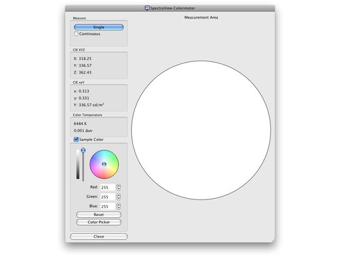 NEC SPECTRAVIEW II USB License Display Colour Calibration System License Co 100013825