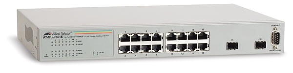 ALLIED TELESIS 16PORT 10/100/1000TX WS SWITCH AT-GS950/16-30