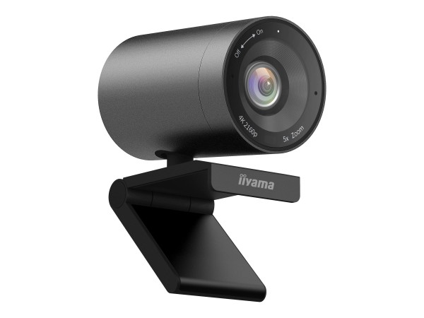 IIYAMA Webcam UC CAM10PRO-1 4K-UHD 120°FoV USB-C retail UC-CAM10PRO-1