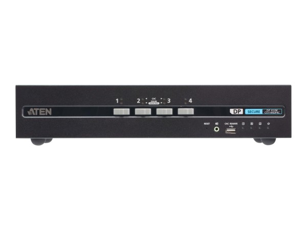 ATEN ATEN CS1144DP4C 4-Port USB DisplayPort Dual Display Secure KVM Switch mit CAC