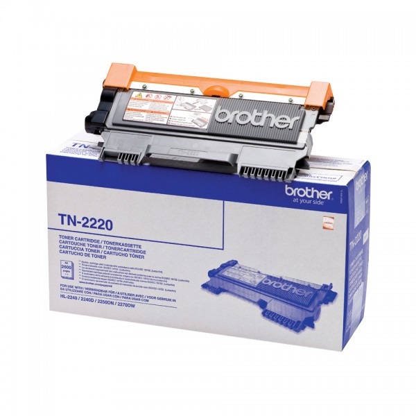 Brother TN-2220 Patrone 2600Seiten Schwarz Lasertoner & Patrone