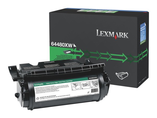 LEXMARK LEXMARK Besonders hohe Ergiebigkeit Schwarz Tonerpatrone