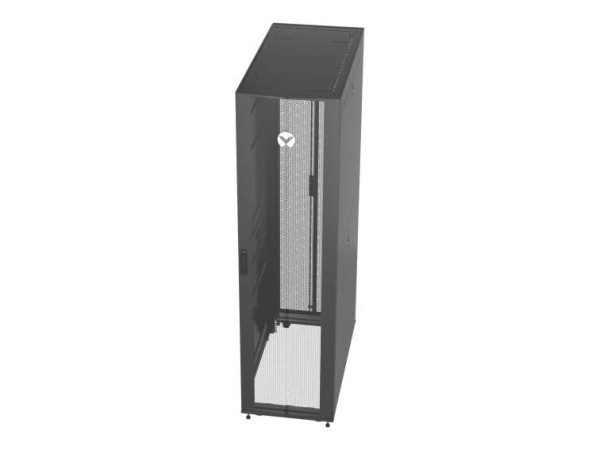 VERTIV VR - Schrank - Netzwerkschrank - Schwarz, RAL 7021 - 48U - 48.3 cm ( VR3307
