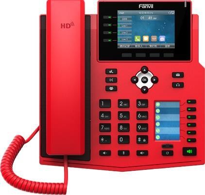 FANVIL IP Telefon X5U-R red