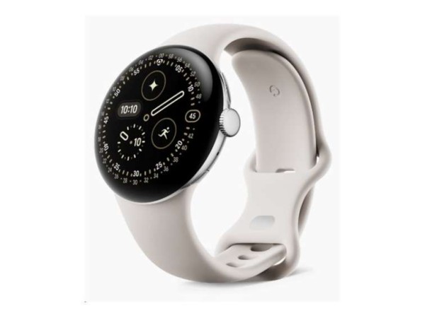 GOOGLE Pixel Watch 4 - 41 mm - Aluminium silber poliert GA10829-EU