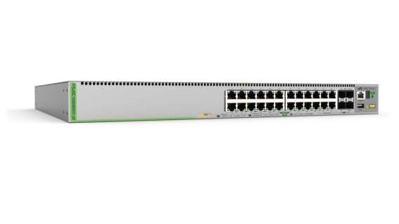 ALLIED TELESIS L3 STACK SWITCH 20X10/100/1000- AT-GS980MX/28PSM-50