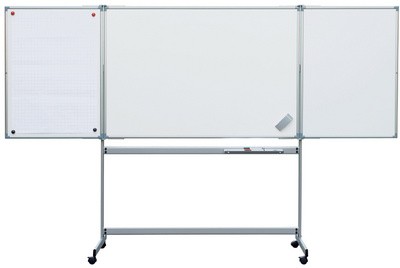 MAUL Mobile Weißwand-Klapptafel, Schreibfläche: 6 qm