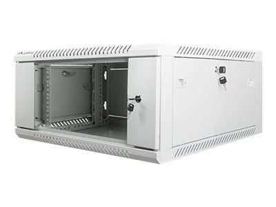 LANBERG Wand- Rack 19 " 4HE 600x600mm grau (WF01-6604-10S) WF01-6604-10S