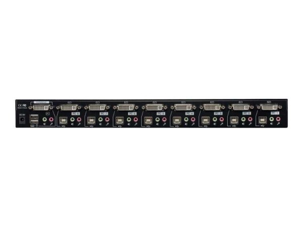 LINDY KVM Switch Pro USB Audio DVI-I 8 Port 19" USB 2 DVI Audio 39317