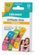 Lifemed Kinder-Pflaster-Strips "Märchen", 10er