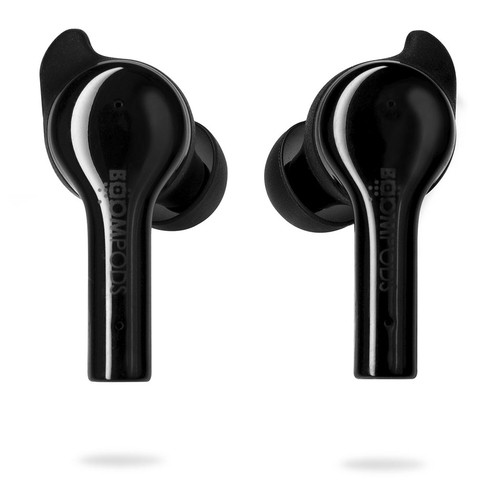 BOOMPODS BOOMPODS LTD. Boompods Bassline GO In Ear Kopfhörer Bluetooth® Schwarz Headset, Lautstärkeregelung,