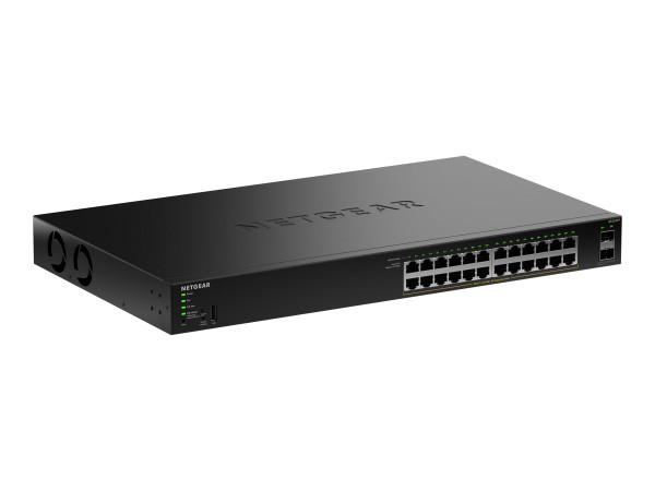 NETGEAR NETGEAR S350 Series 24-Port Gigabit Ethernet PoE+ Smart Managed Essentials Switch