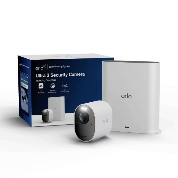 ARLO ULTRA 3 SPOTLIGHT CAMERA ADD-ON + SMARTHUB VMC5050-111EUS