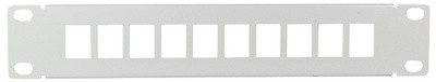 LogiLink 10" Keystone Patch Panel, schwarz