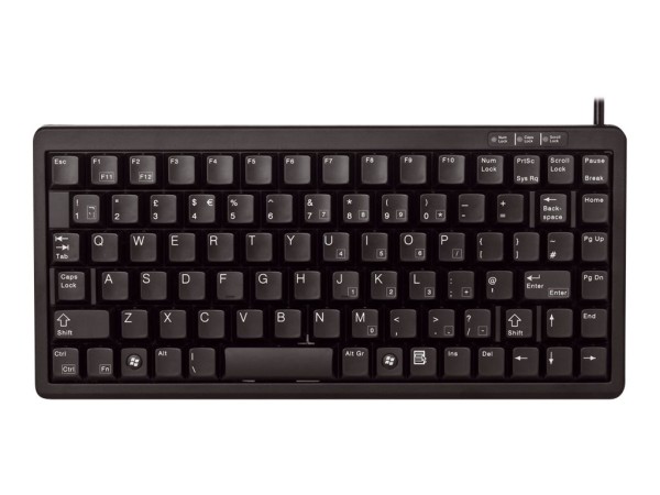 CHERRY G84-4100LCMGB-2 USB PS/2 Tastatur schwarz (GB) G84-4100LCMGB-2
