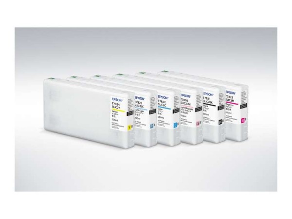 EPSON Tintenpatrone schwarz T 782 200 ml C13T78210N