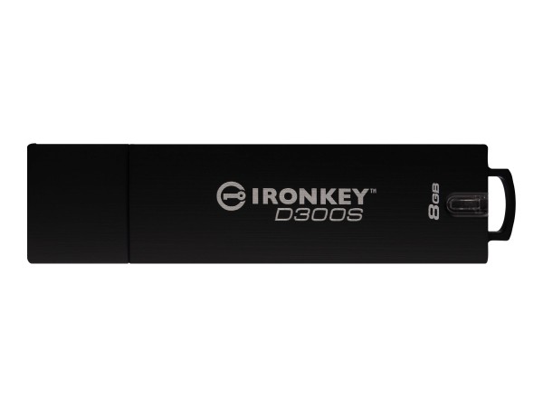 KINGSTON KINGSTON 8GB D300S AES 256 XTS Encrypted USB Drive