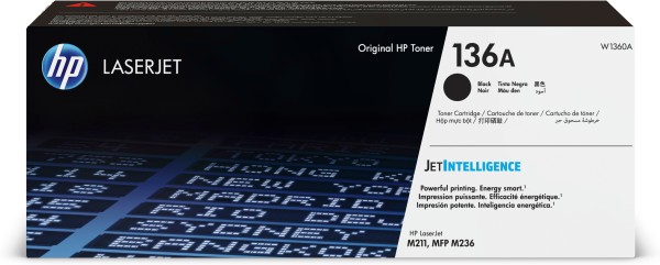 HP 136A BLACK ORIGINAL W1360A