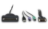 INTERTECH IPC 17" LED KVM AS-7100 DLS,DVI 1 Port retail 99997206