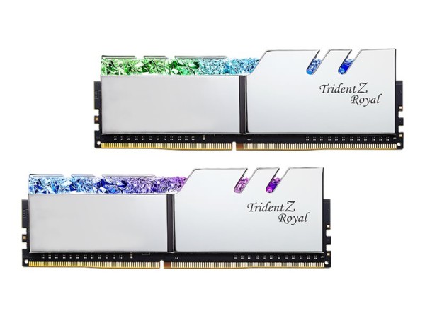 GSKILL Trident Z Royal silber DIMM 16GB Kit (2x8GB) F4-3200C16D-16GTRS