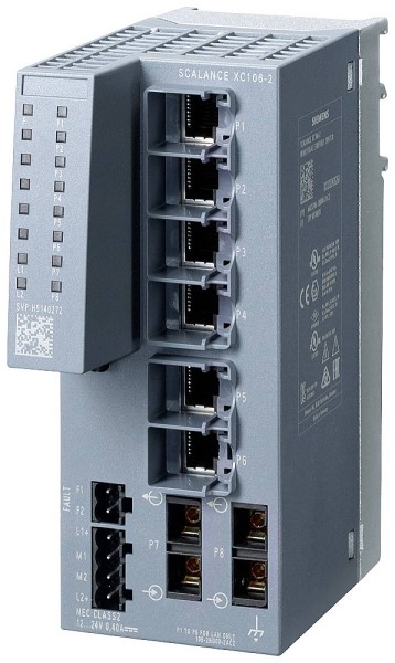 SIEMENS SIEMENS 6GK5106-2BD00-2AC2 6GK51062BD002AC2 SCALANCE XC106-2
