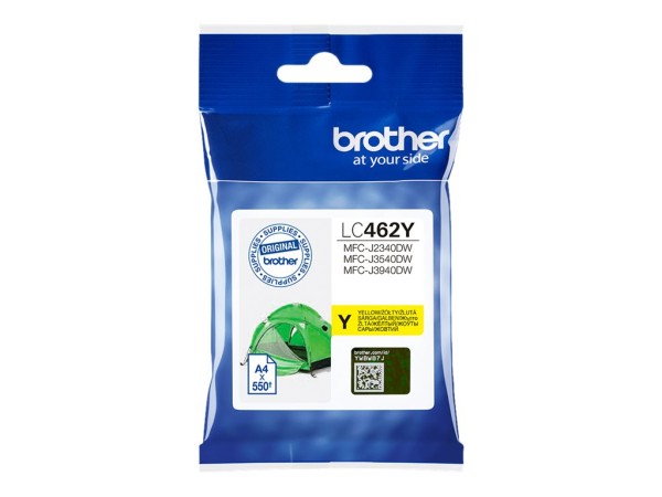 BROTHER BROTHER LC462Y - gul - original - blæk