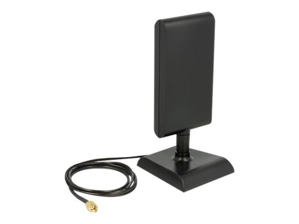 DELOCK DELOCK Antenne WLAN 802.11 ac/a/h/b/g/n RP-SMA-St. +Kab.schw
