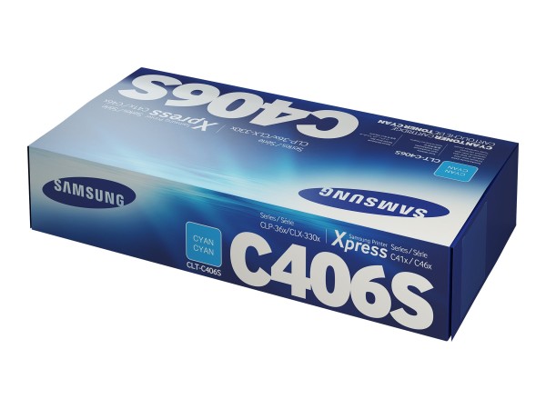 SAMSUNG SAMSUNG CLT C406S Cyan Tonerpatrone
