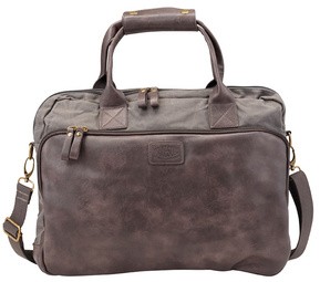 PRIDE&SOUL Notebook-Tasche "MYSTIFY", grau / braun