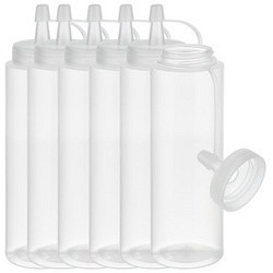 APS Quetschflasche, 760 ml, transparent, 6er Set