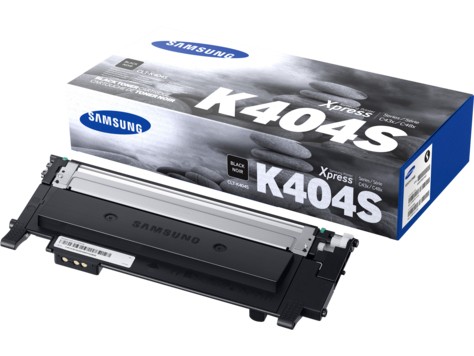 SAMSUNG CLT K404S Schwarz Tonerpatrone (SU100A) SU100A