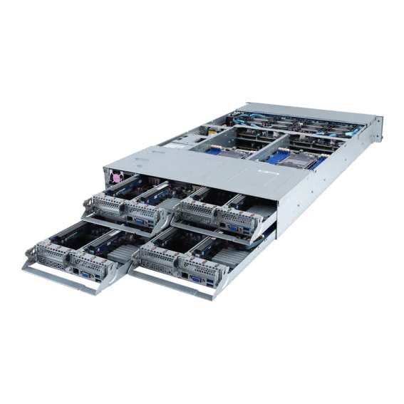GIGABYTE Barebone H233-Z80-AAW1 6NH233Z80DR000AAW1