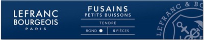 LEFRANC BOURGEOIS Zeichenkohle "Petit Buisson", 5er Etui
