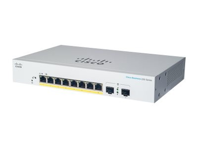 CISCO SYSTEMS CISCO SYSTEMS CBS220 SMART 8-PORT GE FULL POE