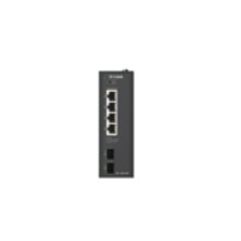 D-LINK D-LINK DIS-100G-06P 6-Port GB Industrial Unmanag.PoE+ Switch