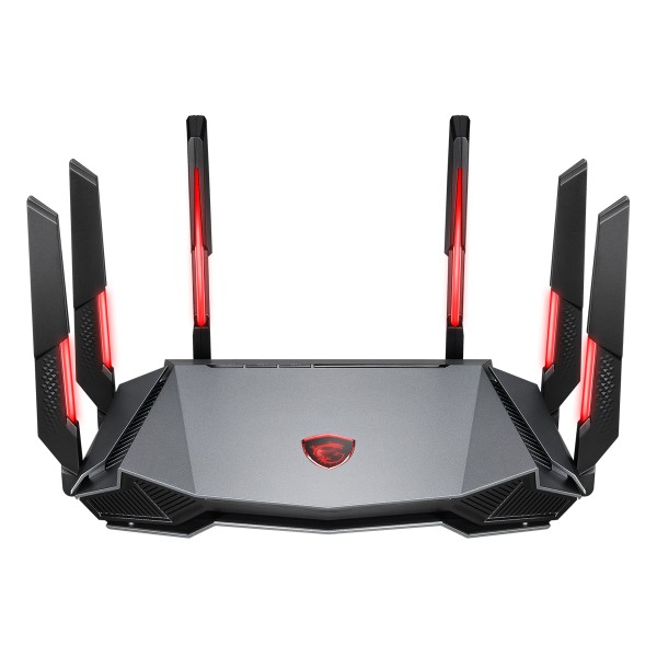 MSI MSI RadiX AXE6600 WiFi 6E Gaming Router AXE6600 Tri-Band, 4x Gigabit LAN