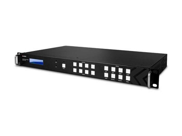 LINDY 4x4 HDMI 4K60 Matrix with Video Wall Scaling 38238