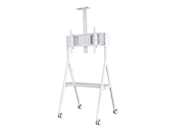 NEOMOUNTS mobiler Bodenständer für Flachbild-Fernseher bis 65" (165 cm) - W NS-M1500WHITE