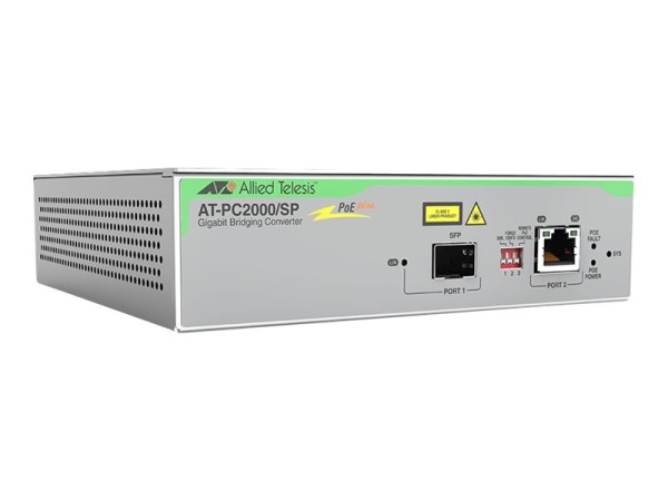 ALLIED TELESIS 2-PORT GIGABIT CONVERTING AT-PC2000/SP-960