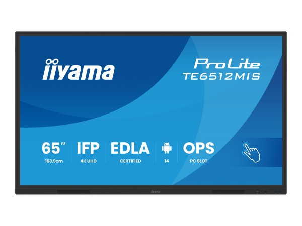 IIYAMA IIYAMA TE6512MIS-B4AG 165,1cm (65")