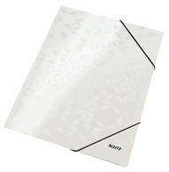 LEITZ Eckspannermappe WOW, DIN A4, Karton, violett