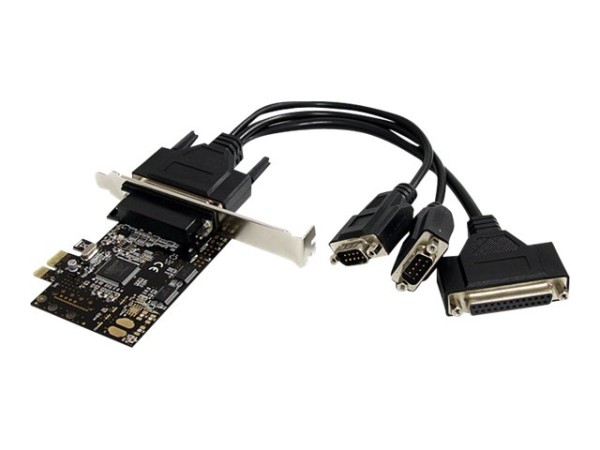 STARTECH.COM 2S1P PCI Express Schnittstellenkarte - PCIe 2x Seriell DB9 / 1 PEX2S1P553B