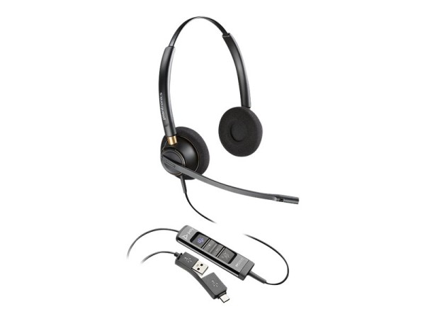 HP POLY Headset EncorePro 525-M binaural USB-A Teams