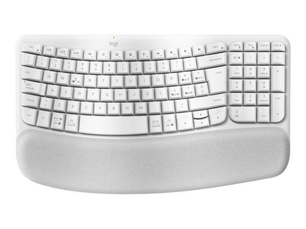 LOGITECH WAVE KEYS WRLS ERGO OFFWHITE 920-012294