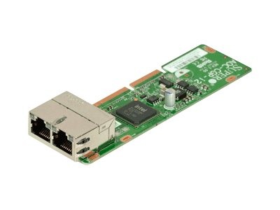 SUPERMICRO SUPERMICRO NWK PCIe Supermicro Dual 1Gbit MicroLP RJ45 AOC-CGP-I2