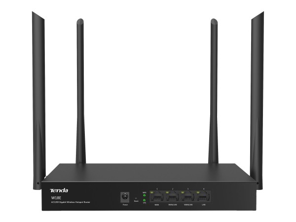 TENDA WL-Router W18E AC1200 Wireless Hotspot Router W18E