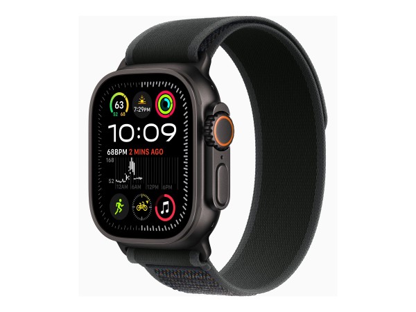 APPLE Watch Ultra 2 GPS + Cellular 49mm Black Titanium Case with Black Trai MX4U3FD/A