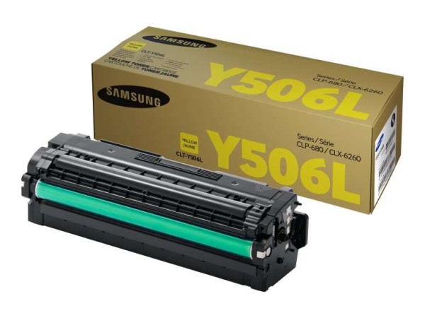 SAMSUNG CLT Y506L Gelb Tonerpatrone CLT-Y506L/ELS