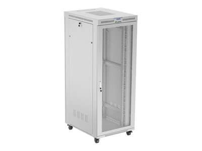 LANBERG 19" 42U 800x1000 freist. LCD perfor.Tür (FlatPack)gr (Speditionsver FF01-8042-23SL