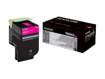 LEXMARK 700H3 Magenta Tonerpatrone LCCP 70C0H30